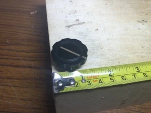 Vintage Bakelite Plastic Radio TV Wave Band Volume Tone Control Knob Dial Brown - Picture 1 of 9