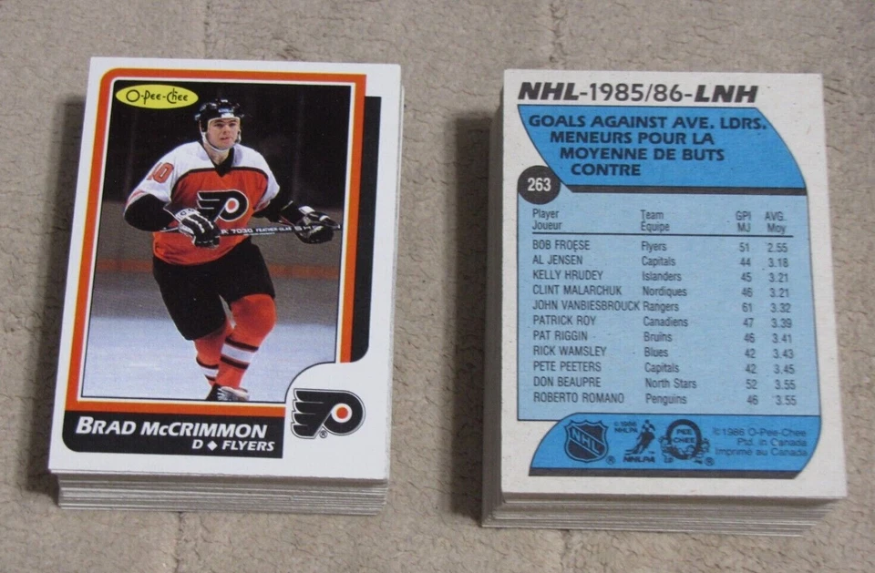 1986-87 OPC O-Pee-Chee Hockey (Pick Your Players) EX/MT NM - Image 1 of 2