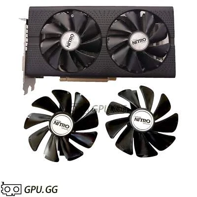 Sapphire Nitro/Pulse RX 580 570 470 480 Black Replacement Fan CF1015H12D (1 FAN) - Image 1 of 4