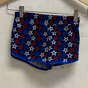 DSG Girls' Mid Rise Stride Run Shorts Retro Stars Fashion Summer DAG12116PRT - Picture 1 of 6
