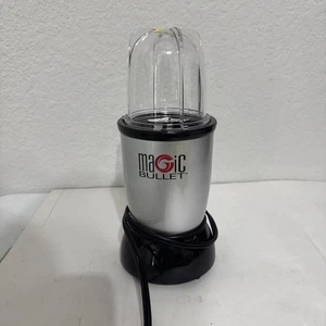Magic Bullet Mini Blender Model MB1001B Base 1 Container Mug Cup  1 Blade Tested - Picture 1 of 2