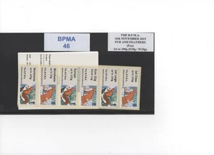FUR + FEATHERS FOX TOP BPMA NOVEMBER 2015 A001 Collector Strip to 100g POST GO - Picture 1 of 1