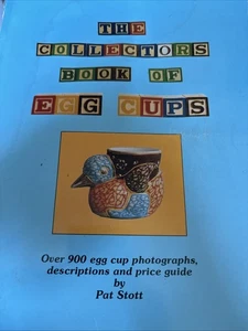 Collectors Book of Eggcups Egg Cups Signed Pat Stott - Picture 1 of 7