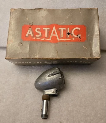 VINTAGE ASTATIC JT-30 BULLET HARP MIC IN ORIGINAL BOX - UNTESTED - Image 1 of 4