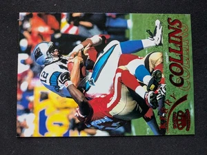 1996 Pacific Gridiron Football Card # 15 Kerry Collins - Carolina Panthers (NM) - Picture 1 of 3