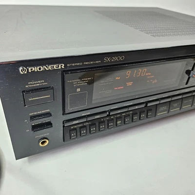 Receptor estéreo vintage Pioneer SX-2900 limpo funciona muito bem! Sem controle remoto - Imagem 1 de 4