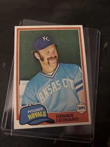 Topps Dennis Leonard #185 1981 - Imagen 1 de 2
