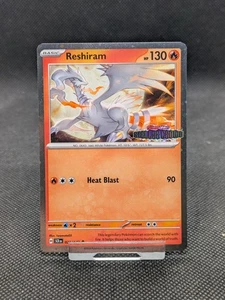 Reshiram Stamped 022/142 Stellar Crown Holo Promo Pokémon MINT  - Picture 1 of 2