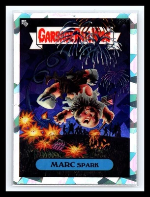 💥 Marc Spark 2023 Garbage Pail Kids Topps Chrome Atomic Refractor # 238a - Image 1 of 2