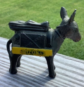 Figura mini burro/mula de metal Arizona - s5a - Imagen 1 de 4