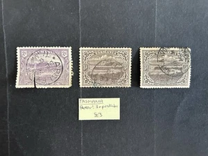 Tasmania- Poor! X3 Postmarks - Picture 1 of 1