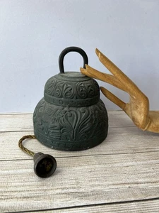 Vintage, Antique Large Bronze Sanctuary Church, Monastery Bell, With Clapper - Picture 1 of 8