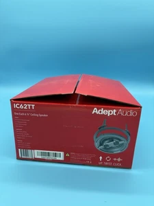 Adept Audio IC62TT - Altavoz de techo de 6 1/2 pulgadas con soporte - NUEVA CAJA SELLADA - Imagen 1 de 6