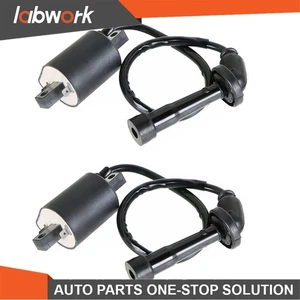 Labwork 2×Ignition Coil Spark Plug For Yamaha V Star 650 XVS650 Custom 1998-2016 - Picture 1 of 14