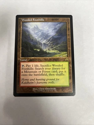 Wooded Foothills Retro Frame MH3 Nonfoil Card #441 MTG - Image 1 of 4