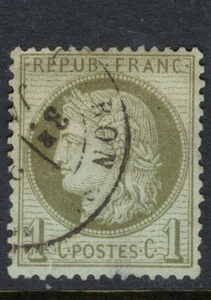 Frankreich Scott 50 gebraucht - dünn - CV 13$ - Bild 1 von 2