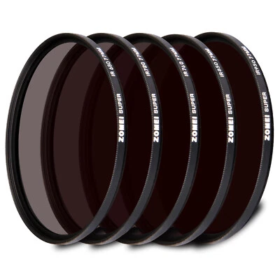  IR Filter Kit infrared Filter 62 mm 680nm+720nm+760nm+850nm+950nm for Camera - Image 1 of 4