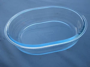 PHILIPS HOSTESS (DREI SCHALEN OVALER TYP) TROLLEYSCHALE ECHT PYREX - Bild 1 von 1