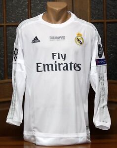 Shirt Real Madrid 2015-2016 Champions League Finale Mailand Herren (S/M/L/XL)