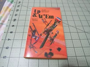 UP & AT'EM BY HAROLD E HARTNEY 1971 RARE ACE WW1 WAR MEMOIRS OF AMERICAN ACE - Bild 1 von 3