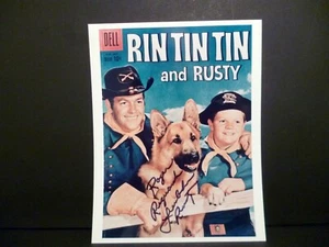 SELTENSTE RIN BLECHDOSE & ROSTIG / DEUTSCHER SCHÄFERHUND FOTOGRAFIE 10"X 8" SIGNIERT 2330 - Bild 1 von 5