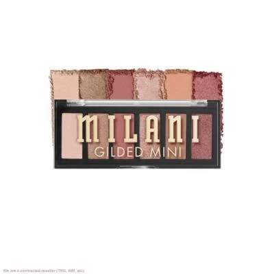 2 PACK!!! Milani Gilded Mini Eyeshadow Palette 120 - It's All Rose - 0.17oz - Image 1 of 4