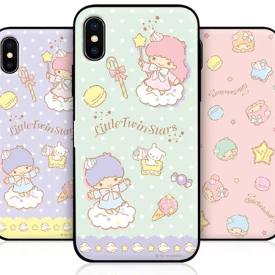 Little Twin Stars Sweet Door Bumper Case for iPhone X XS XS Max XR 7/8/SE2/SE3 + - Image 1 of 4