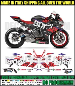 ADESIVI RS 660 GP TRIBUTE KIT COMPATIBILE - Photo 1/1