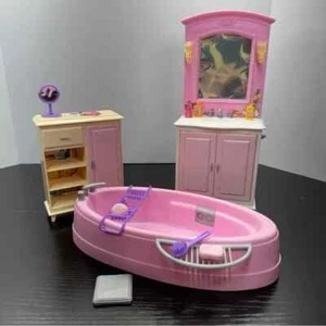 Barbie Living in Style Bathroom Playset 2002 Mattel 67555 - Picture 1 of 10