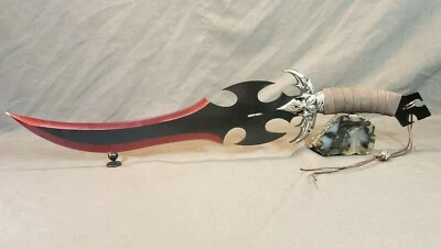 WarTech Fantasy Knife "Wraith" w/Red Blade Collectible Sword [WT03] Sharp Blade - Image 1 of 4