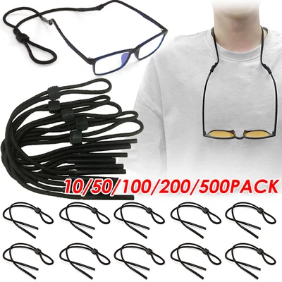 Adjustable Sunglasses Neck Cord Strap Eyeglass Glasses String Lanyard Holder LOT - Image 1 of 4
