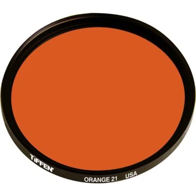 Tiffen 52mm Orange Filter for Black and White Photography Enhances Contrast - Image 1 of 3