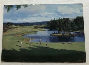 Gleneagles Hotel, Perthshire. Queen's Golf Course 13th Green, Scotland. PC (R2) - Picture 1 of 2