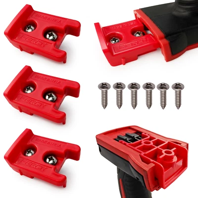 PERCH Tool Holder Organization for Milwaukee M18 18v Tools (3pc) | Made in USA |