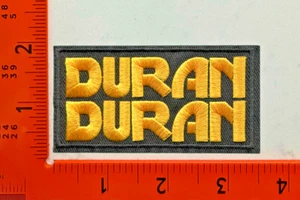 Duran Duran Embroidered Iron-On Patch - Retro Band Logo for Jackets, Bags - Picture 1 of 1