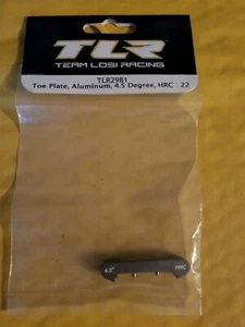 TLR Team Losi Racing 22 Buggy HRC 4.5° Aluminum Toe Plate TLR2981 - Picture 1 of 1