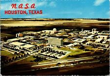 VINTAGE CONTINENTAL SIZE POSTCARD NASA HOUSTON TEXAS 1960s