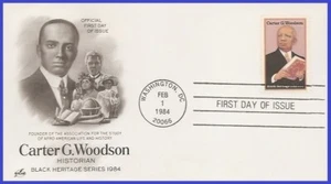 USA3 #2073 U/A ARTCRAFT FDC Carter G. Woodson Black Heritage - Bild 1 von 1
