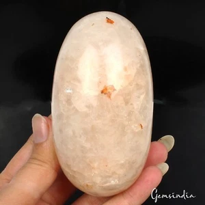 Top! Natur Aventurin Ei Quarz Oval Kristall Stein Präparat Heilung Madagaskar - Bild 1 von 7