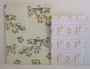 Two Sheets Unbranded All Occasion Gift Wrap Birds Flowers Floral Unbranded - Picture 1 of 9