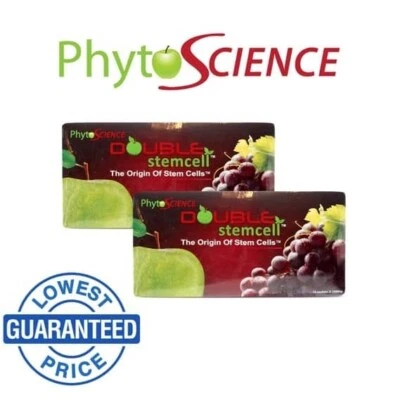 2 pacotes de uva de maçã antienvelhecimento Phytoscience célula-tronco dupla validade 2028 - Imagem 1 de 4