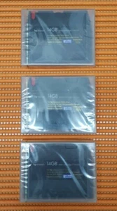3x C4436A HP 14GB Travan TR5 Data Cartridge 7GB/14GB, New & Sealed - Picture 1 of 2