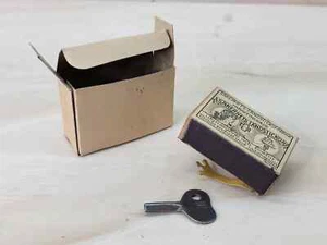 Rare Match Box Hopping Flea Circus Sideshow Wind -Up Magic Mentalism Trick - Picture 1 of 8