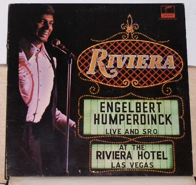 Engelbert Humperdinck - Live At The Riviera Hotel Las Vegas - Vinyl LP Record - Image 1 of 2