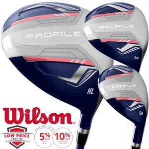 WILSON 2025 PROFILE LADIES GOLF CLUBS DRIVER, FAIRWAY & HYBRIDS MULTIBUY DEALS - Picture 1 of 7