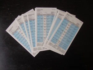 1959-60 Strat Fan NHL Hockey Season Team Set - Detroit Red Wings - Picture 1 of 7