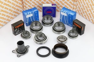 VW POLO ( 9N ) 1.4 & 1.9 TDI 02R GEARBOX PARTS BEARINGS SEALS KIT 2001 > 2009 - Picture 1 of 2