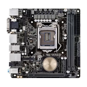 LGA 1150 ASUS H97I-PLUS Motherboard DDR3 RAM HDMI USB 2.0 USB 3.0 Overclocking - Picture 1 of 13