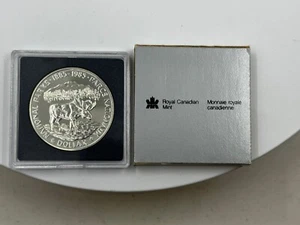 1985 PP Canada National Parks 50% Silber Dollar im Münzhalter - Bild 1 von 3