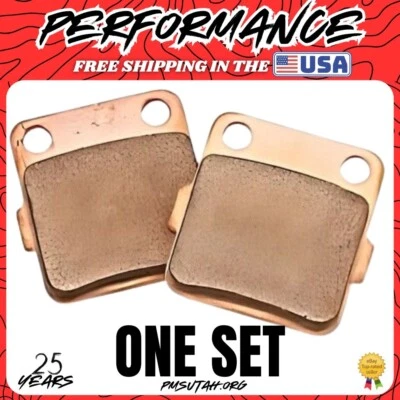 2008 2009 2010 2011 2012 2013 Yamaha RAPTOR YFM250 YFM 250 ATV Brake Pad Pads - Image 1 of 4